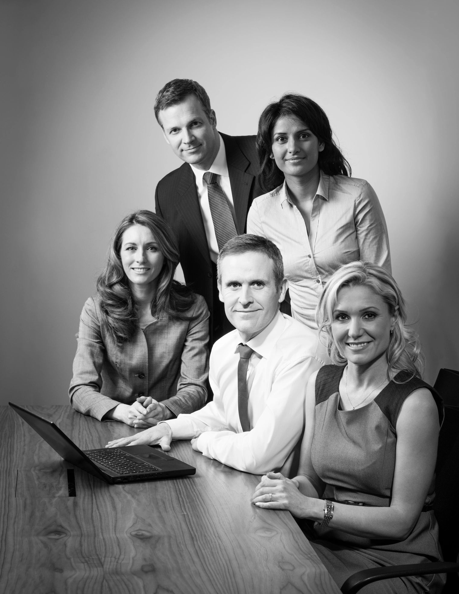 Professional team member portrait